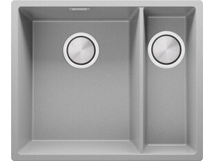 Küchenspüle aus Granit 2 Becken ohne Abtropffläche London 60 Duo Slim