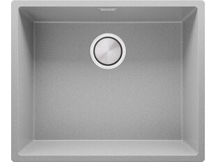 Küchenspüle aus Granit ohne Abtropffläche mit großem Becken XL London 60 Slim