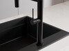 Küchenarmatur mit flexiblem Auslauf und 2 Strahlarten Primagran 7010