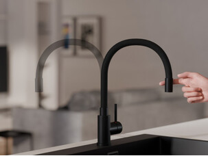 Küchenarmatur mit flexiblem Auslauf FLEX Primagran 6020
